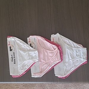 NWT women panties L, 3 sets:9 pcs.as bundle